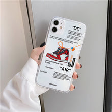 Load image into Gallery viewer, 2022 Hot Off Sports shoes brand phone case for iphone 12 13 mini 11 14 X XS Max XR 7 8 Plus SNEAKERS white label soft TPU Cover
