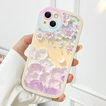 Load image into Gallery viewer, Flower Phone Case For iPhone 11 Case iPhone 13 14 Pro Max Funda iPhone 12 Phone Case iPhone11 iPhone14 Matte Soft TPU Back Cover
