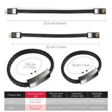 Cargar imagen en el visor de la galería, Bracelet USB Charging Cable Data Charging Cord for Samsung USB C cable for HUAWEI xiaomi Type C Micro USB Fast Charge cable
