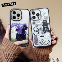 Load image into Gallery viewer, CASETIFY Flower Magnetic Magsafe Wireless Charging Cases for IPhone 11 12 13 14 Pro Max Hard Case Shockproof Back Cover
