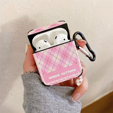 Load image into Gallery viewer, Pink bag case for Airpod 1/2/3/Pro
