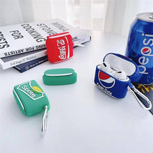 Load image into Gallery viewer, Drink bottles Sprite Coke case for Airpod 1/2/3/Pro
