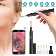 Charger l&#39;image dans la galerie, PASTSKY  Ear Cleaner Ear Wax Candle Removal Tool WiFi 3.0MP Otoscope Wireless 3.9mm Camera Medical Health Care Oral Inspection
