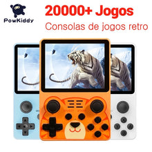 Carica l&#39;immagine nel visualizzatore di Gallery, Powkiddy Rgb20S Retro Game Console Open Source System 3.5-Inch IPS Screen Handheld Video Game Console With 15000+ Games
