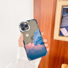 Cargar imagen en el visor de la galería, Retro Sunset Clouds Snow Mountain Case For iPhone 13 Pro 11 12Pro Max XR XS Max 7 8 Plus X Lens Protection Shockproof Soft Cover
