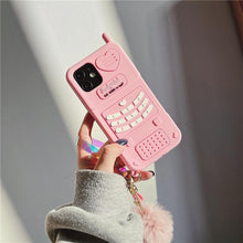 Lade das Bild in den Galerie-Viewer, 3D Pink Phone iPhone Case
