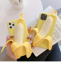 Cargar imagen en el visor de la galería, 3D Stress banana Phone Cases
