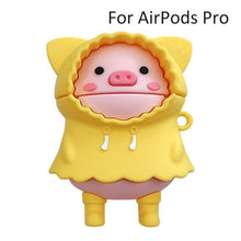 Load image into Gallery viewer, Cartoon Pig Earphone Case
