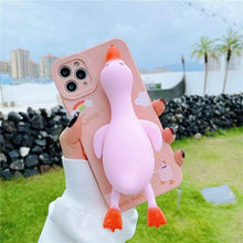 Cargar imagen en el visor de la galería, Cute Squishy 3D Duck Case
